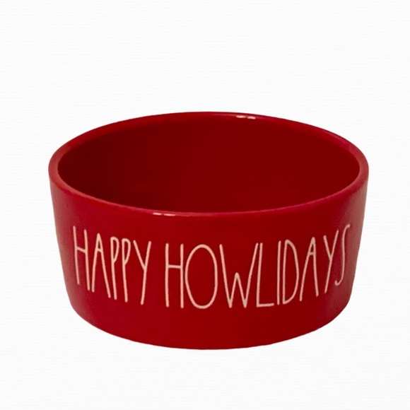 Rae Dunn Other - Rae Dunn HAPPY HOWLIDAYS Pet Dish